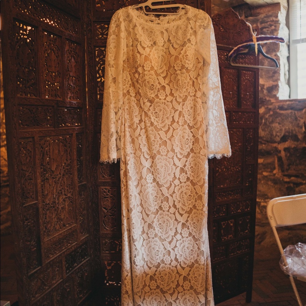 BHLDN wedding dress